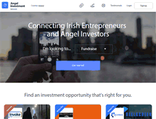 Tablet Screenshot of irishinvestmentnetwork.ie